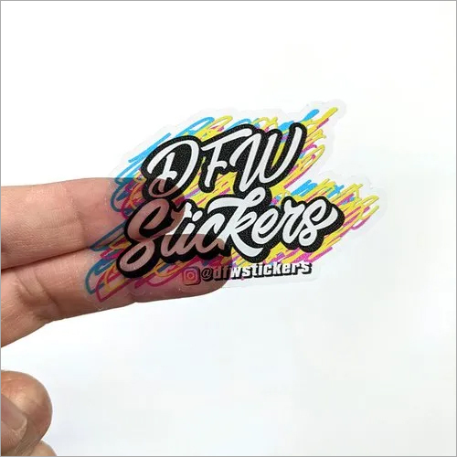 PVC Transparent Stickers