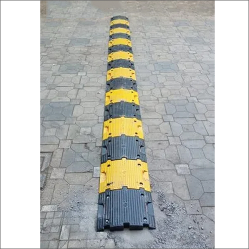 Yellow And Black 50Mm Plastic Speed Breaker