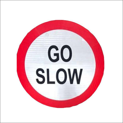 Ms Road Signs - Color: White And Red