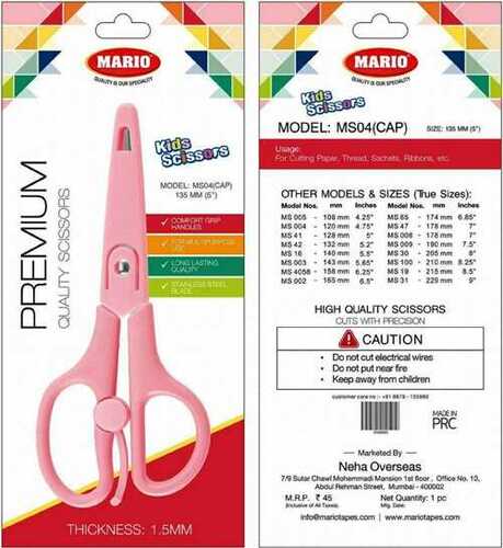 MS 04 Mario Kid Craft Scissor 135 MM.