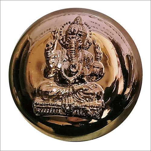 Durable Gold Plated Shree Vinayak Ceramic Idol