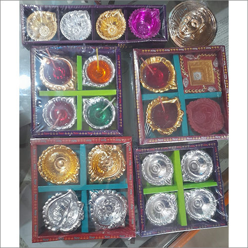 Durable Diwali Eco-Friendly Gold Plated Designer Diya