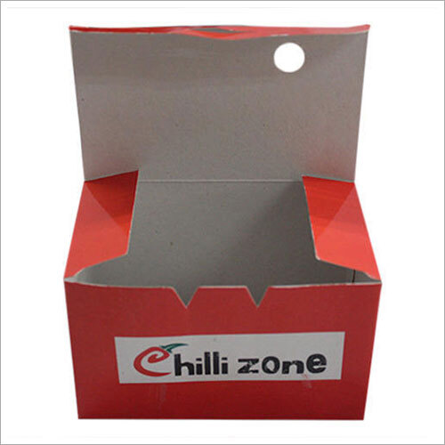 Red Chicken Paper Box