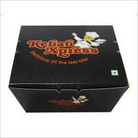 Black Paper Meal Box