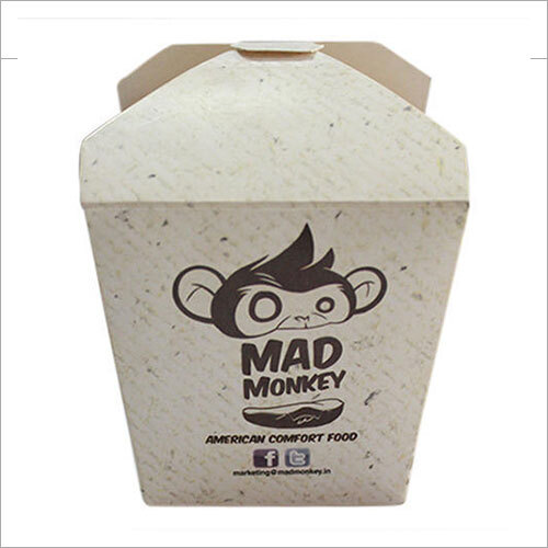 White Food Paper Box