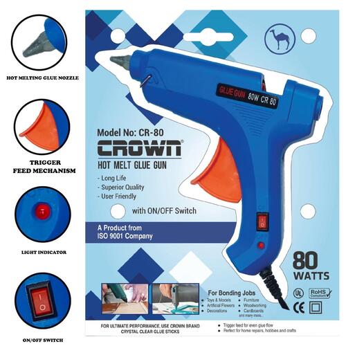 CR 80 Hot Melt Glue Gun 80W