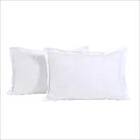 Hospital Pillow - Cotton Material, 20x26 Inches, White Color | Plain Dyed Cover, Rectangle Shape, Designed For Head Comfort