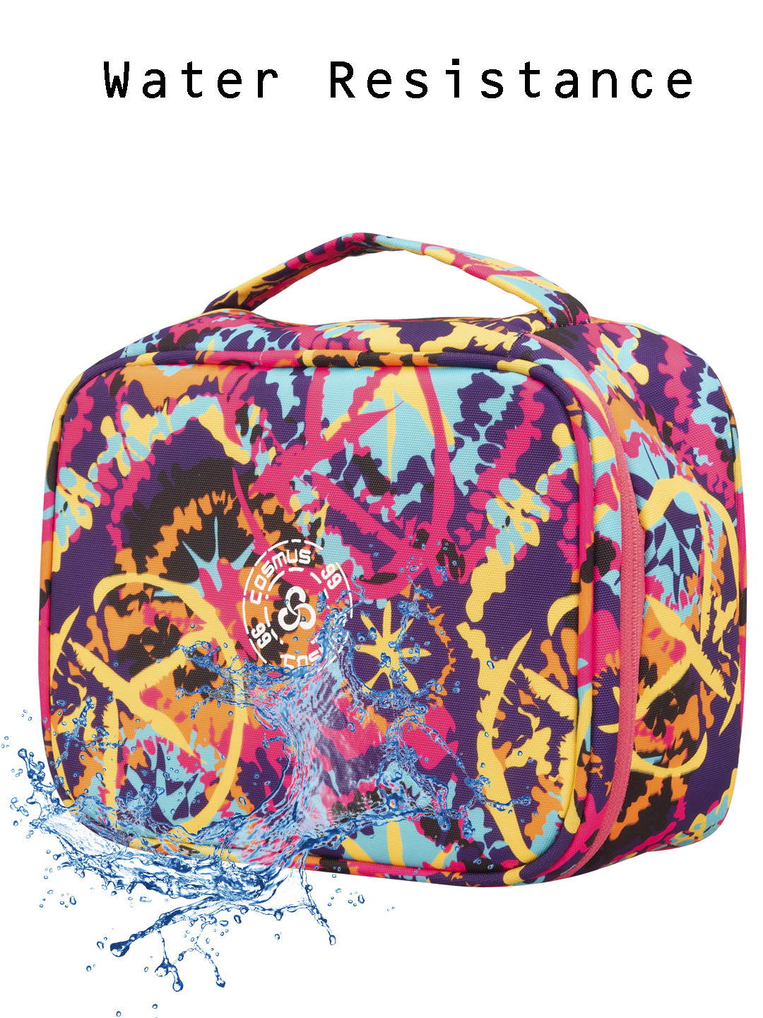 RUSSET Flower Travel Makeup bag