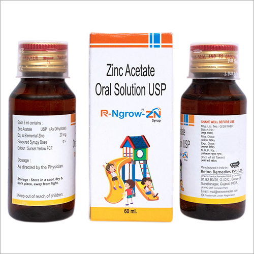 Zinc Acetate Oral Solution Usp General Medicines