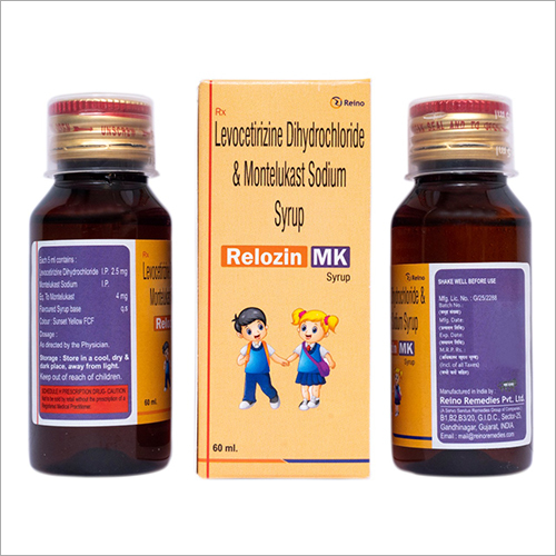 Levocetirizine Dihydrochloride And Montelukast Sodium Syrup