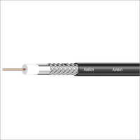 Coaxial Telecom Cables - Plastic Jacket, Black Color | High-quality Signal Transmission For Reliable Communications