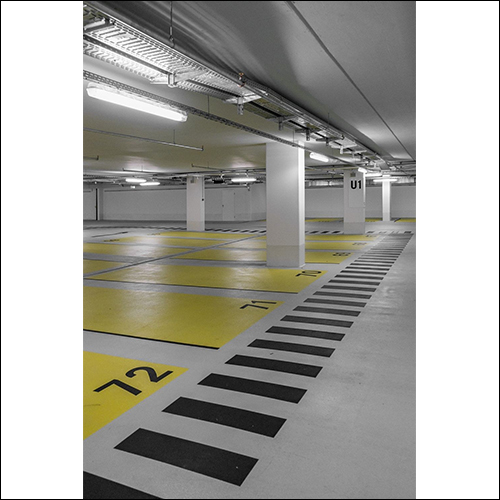 Car park ramp area coatings