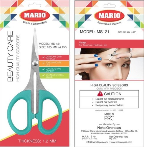 MS 121 Mario Household Scissor 105 MM.