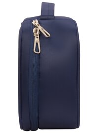 RUSSET Navy Blue Travel Makeup bag