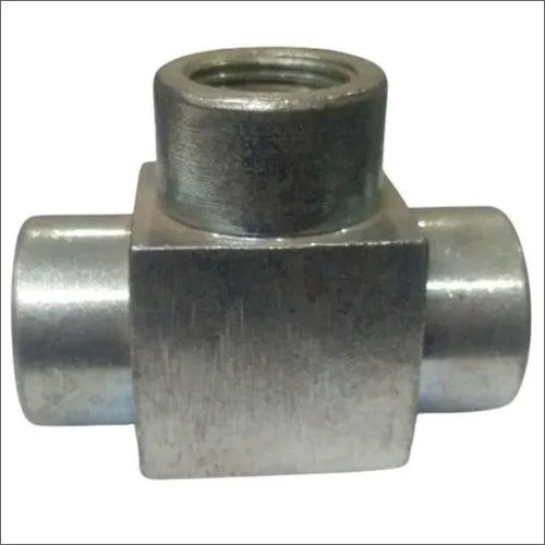 1 By 2 Inch Ms Square Tee Connector