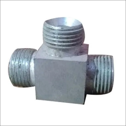 MS Square Hydraulic Tee