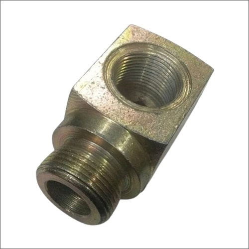 Silver Mild Steel Square Connector