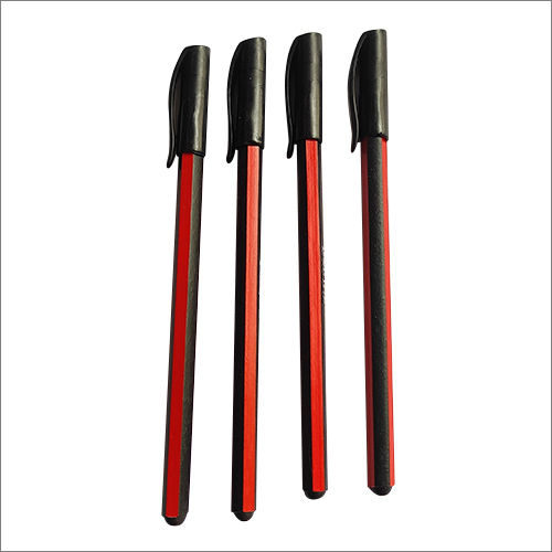 High Quality Red Color Use And Throw Pen