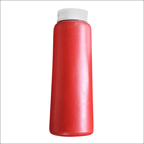 HDPE Red Toothpowder Bottle