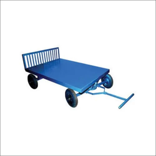 Mild Steel Material Handling Trolley Size: Customized