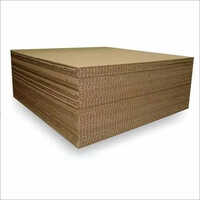 Corrugated Packaging Sheet - Custom Sizes Available | Brown, Hard Material, Ideal For Branding And Securing Fragile Items