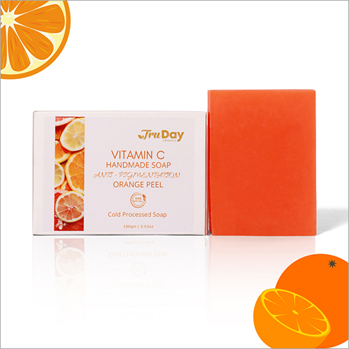 High Quality Handmade Vitamin C And Orange Peel Soap