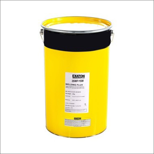 Exaton 50SW Agglomerated Flux - Metal Material, Yellow Color | Ideal for High Speed Welding with Fine Weld Bead Appearance and Optimum Slag Detachability