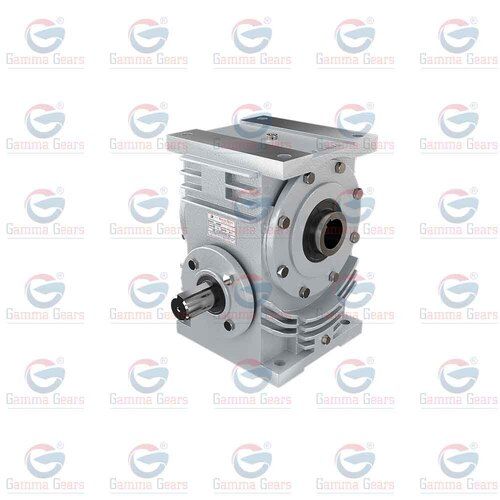 Silver Horizontal Worm Reduction Gearbox Pharmaceutical Machinery