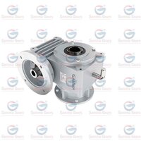 INPUT AND OUTPUT HOLLOW GEARBOX WITH OUTPUT ROUND FLANGE
