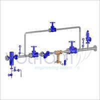 Steam Pressure Reducing Station - Color: Blue-grey