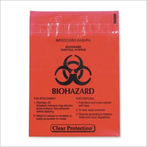 Plastic Disposal Biohazard Bag