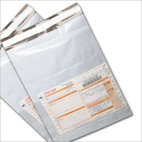 White Hdpe Security Envelope