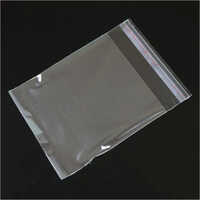 Self Adhesive Bag For Packaging - Transparent Plastic , Ideal For Commercial And General Use, Plain Print Design For Versatile Applications