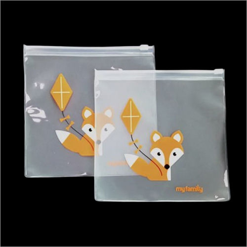 Transparent Slider Poly Vci Bag