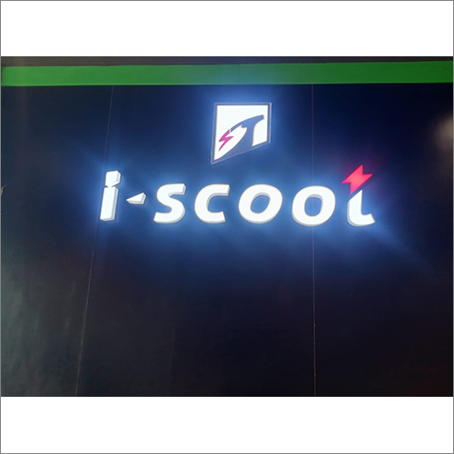 Acrylic Silver Channel Letter Sign Board