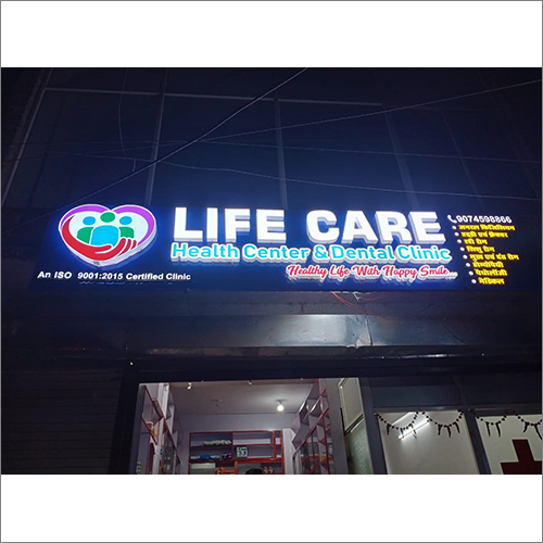 LED Letter And Hollow Cutting Sign Board