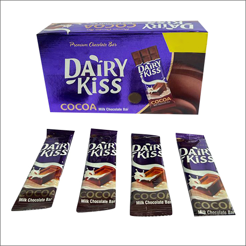 Sweet Dairy Kiss Cocoa Milk Chocolate Bar Box