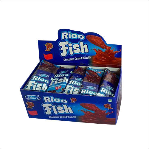 Rioo Fish Chocolate Coated Biscuits