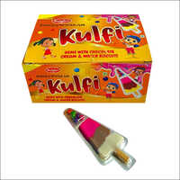 Kulfi Gem With Chocolate Cream And Wafer Biscuits