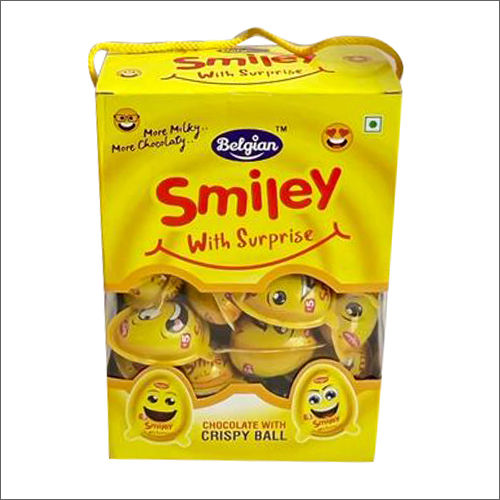 Sweet Smiley Chocolate Crispy Balls