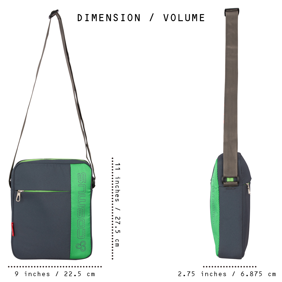 10 inches iPad/Tablet Shoulder Side Sling Bag