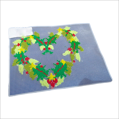 Washable Heart Print Handicraft Table Mat