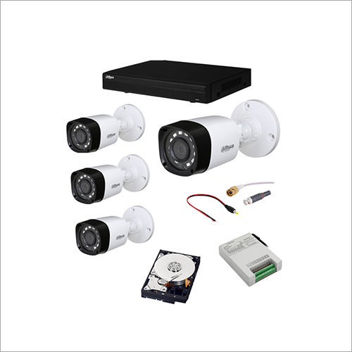 Multicolor Dahua 4Ch Camera Set