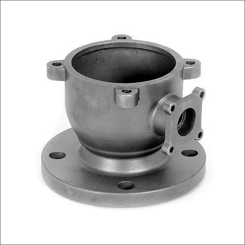 Silver Industrial Valve Casting