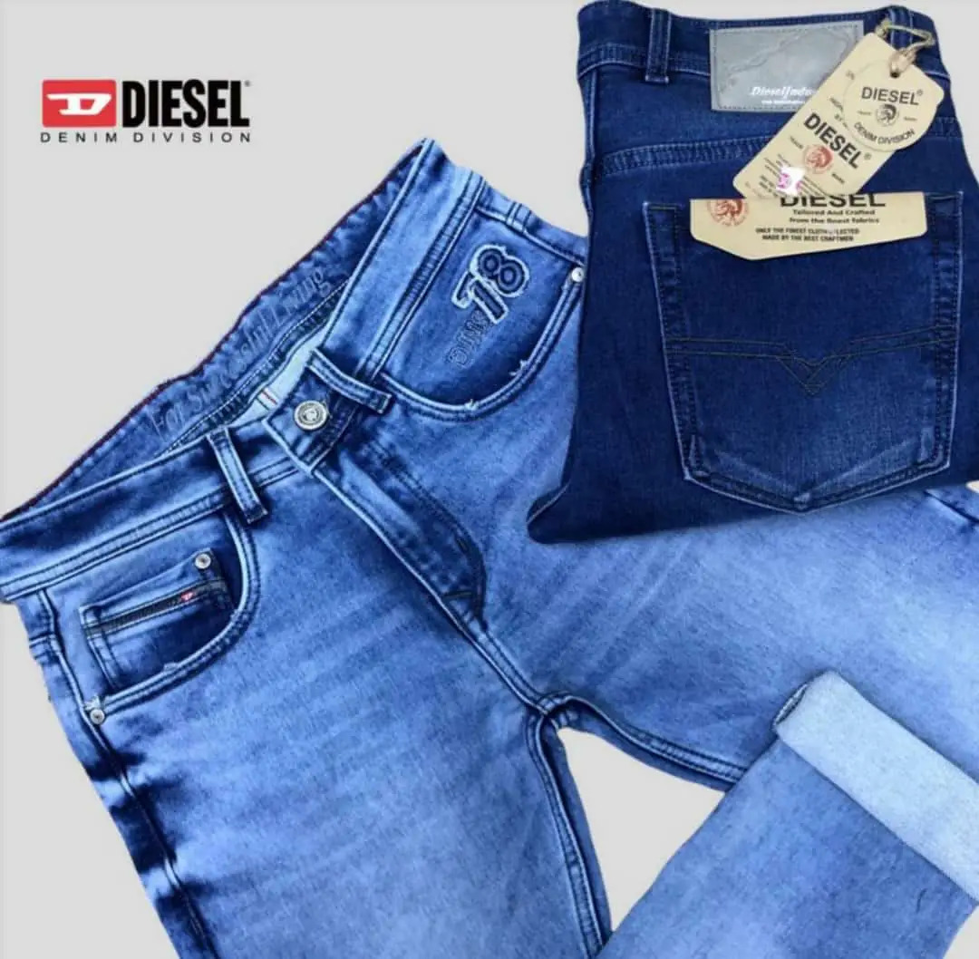 Diesel Mens Light blue avayin Jeans