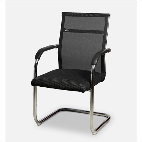 Black Ss Mesh Visitor Chair