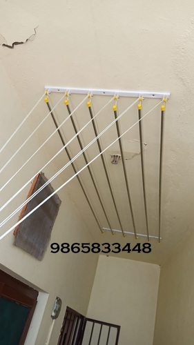 APARTMENT CLOTH DRYING HANGERS IN  RAILWAY STATION COIMBATORE