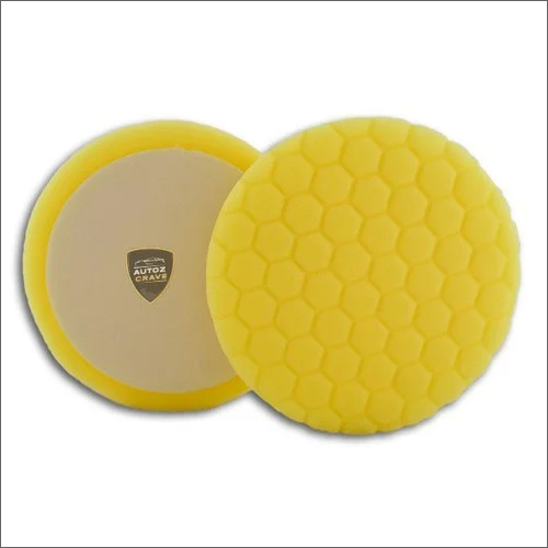 7 Inches Foam Yellow Polishing Pad