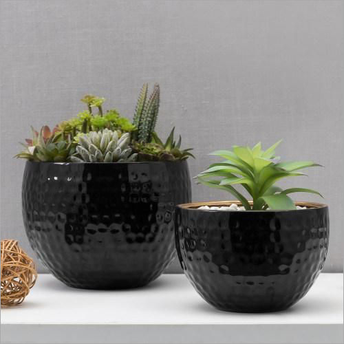 Black Iron Planter