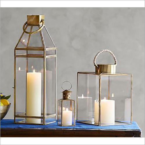 Light Weigt Glass Lantern